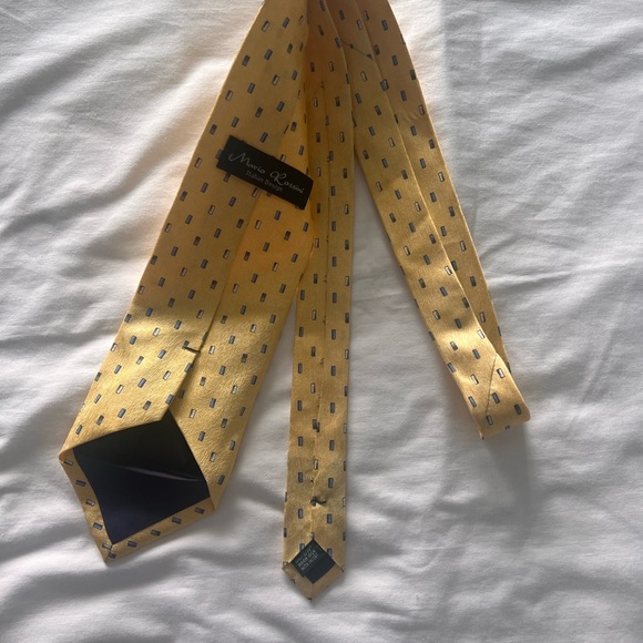 VINTAGE MARIO ROSSINI SILK NECK TIE - Picture 3 of 7